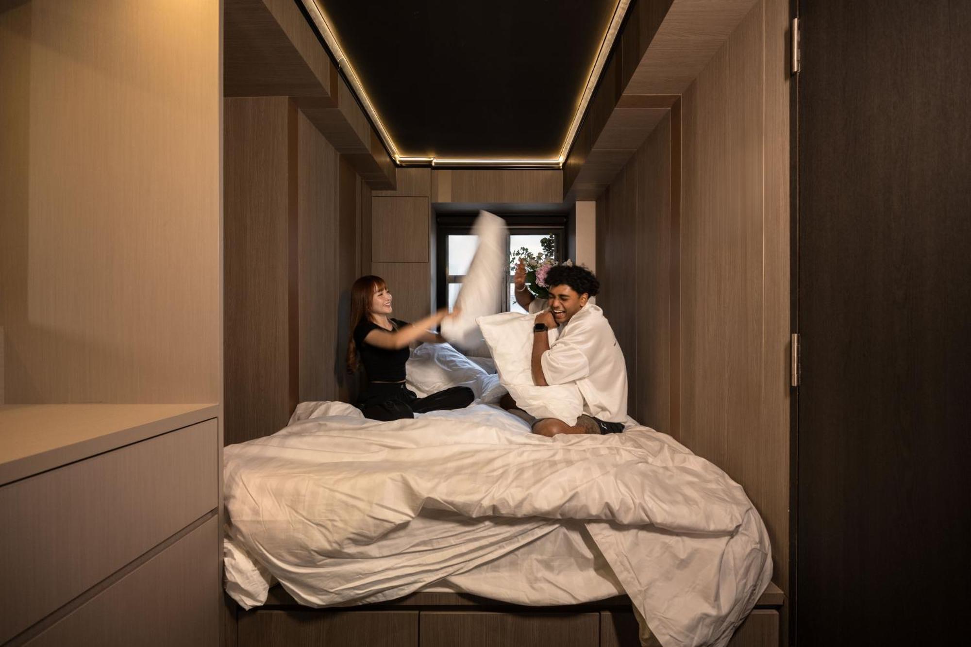 Cube Social Boutique Capsule Hotel At Boat Quay สิงคโปร์ ภายนอก รูปภาพ
