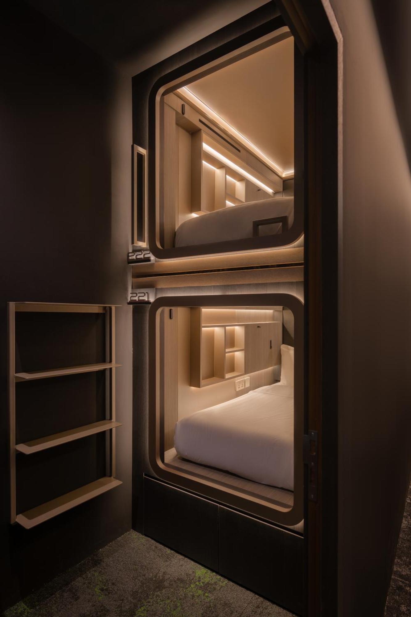 Cube Social Boutique Capsule Hotel At Boat Quay สิงคโปร์ ภายนอก รูปภาพ